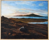 Borve Hill at Sunset